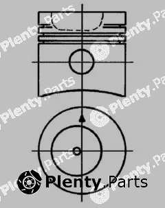Kolbenschmidt 90031600 — Piston