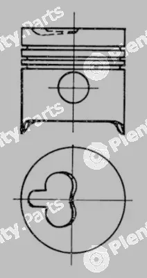 Kolbenschmidt 93523700 — Piston