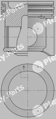 Kolbenschmidt 41522600 — Piston