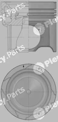 Kolbenschmidt 41178600 — Piston