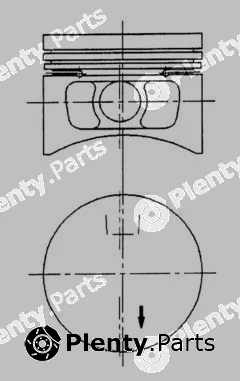 Kolbenschmidt 92396604 — Piston