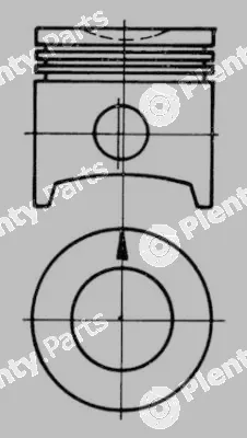 Kolbenschmidt 93293602 — Piston