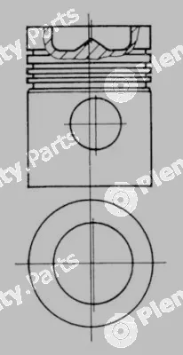 Kolbenschmidt 93545700 — Piston