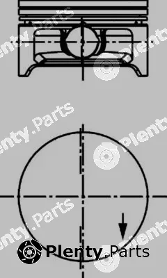 Kolbenschmidt 40632600 — Piston