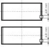 Kolbenschmidt 77844600 — Connecting Rod Bearing Set