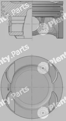 Kolbenschmidt 40631600 — Piston