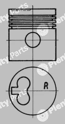 Kolbenschmidt 92791600 — Piston