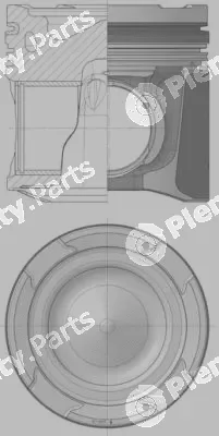 Kolbenschmidt 41120600 — Piston