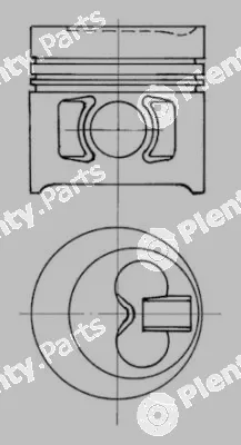 Kolbenschmidt 91022600 — Piston