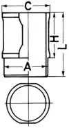 Kolbenschmidt 88592110 — Cylinder Sleeve
