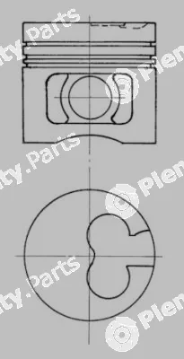 Kolbenschmidt 91780610 — Piston