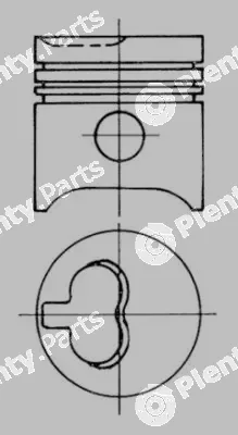 Kolbenschmidt 93625640 — Piston