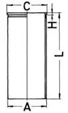 Kolbenschmidt 88763190 — Cylinder Sleeve