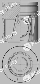 Kolbenschmidt 41220600 — Piston