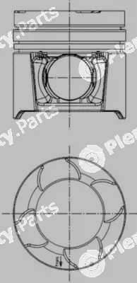 Kolbenschmidt 97460602 — Piston