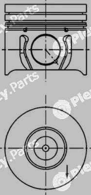 Kolbenschmidt 40173620 — Piston