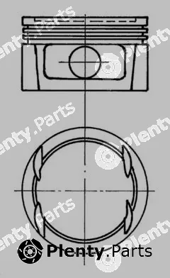 Kolbenschmidt 91023700 — Piston
