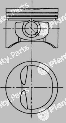 Kolbenschmidt 92317700 — Piston