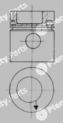 Kolbenschmidt 90532610 — Piston