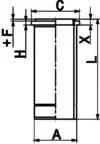 Kolbenschmidt 89846110 — Cylinder Sleeve