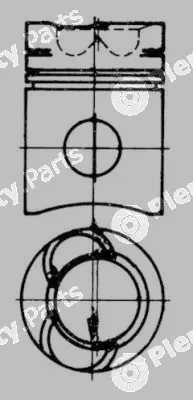 Kolbenschmidt 90924600 — Piston