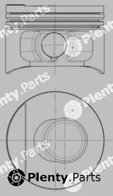 Kolbenschmidt 97537600 — Piston