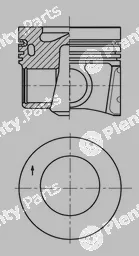 Kolbenschmidt 41708600 — Piston