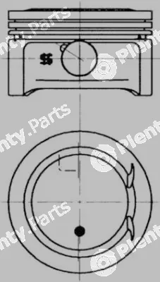 Kolbenschmidt 94798600 — Piston