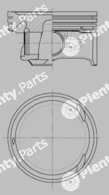 Kolbenschmidt 41487600 — Piston