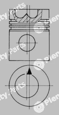 Kolbenschmidt 93474700 — Piston