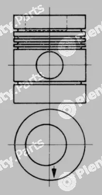 Kolbenschmidt 90274800 — Piston