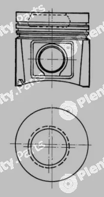 Kolbenschmidt 91621600 — Piston
