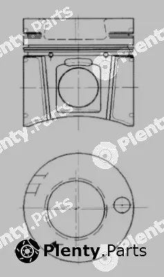 Kolbenschmidt 94331600 — Piston