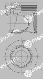 Kolbenschmidt 41013600 — Piston
