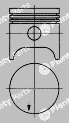 Kolbenschmidt 91315700 — Piston