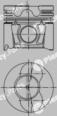Kolbenschmidt 94966600 — Piston