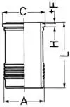 Kolbenschmidt 89162110 — Cylinder Sleeve