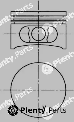 Kolbenschmidt 94532600 — Piston