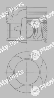 Kolbenschmidt 41709600 — Piston