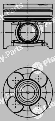 Kolbenschmidt 40660600 — Piston