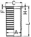 Kolbenschmidt 88568110 — Cylinder Sleeve