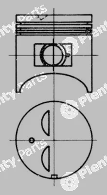 Kolbenschmidt 93221720 — Piston