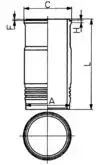 Kolbenschmidt 89464110 — Cylinder Sleeve