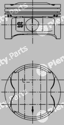 Kolbenschmidt 99439600 — Piston