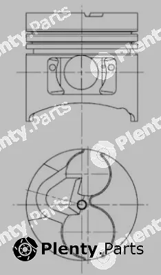 Kolbenschmidt 94374720 — Piston