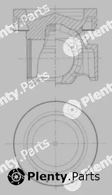 Kolbenschmidt 40834601 — Piston