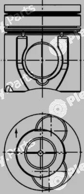Kolbenschmidt 40263600 — Piston