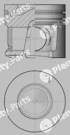 Kolbenschmidt 41268610 — Piston