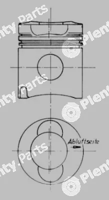 Kolbenschmidt 90669600 — Piston