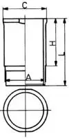 Kolbenschmidt 88544110 — Cylinder Sleeve